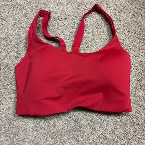 Lululemon Athletica Bold Red Sports Bra